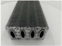 DELLOK Aluminum 1100 Elliptical Nickel Based Brazed Spiral Finned Tube