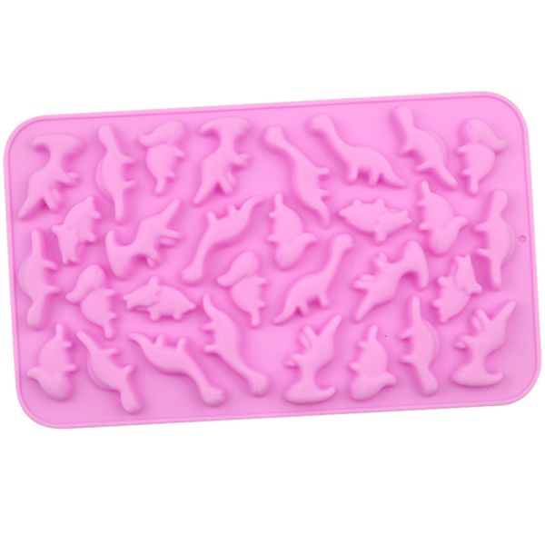 Disposable 1 Piece Silicone Chocolate Candy Mold Suitable Choice for DIY Handmade Cookie Jelly Decoration Small Dinosaur