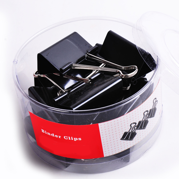 51mm factory wholesale black metal office school binder clips