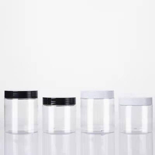 frasco do creme do cabelo do potenciômetro 50g da máscara de Dia Plastic Screw Cap Jars do pescoço de 49mm