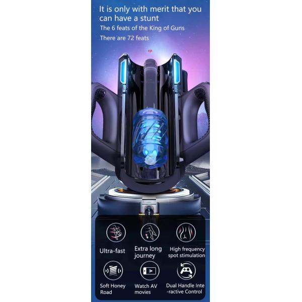 Male Automatic Masturbation Machine Telescopic Thrusting Aircraft Cup