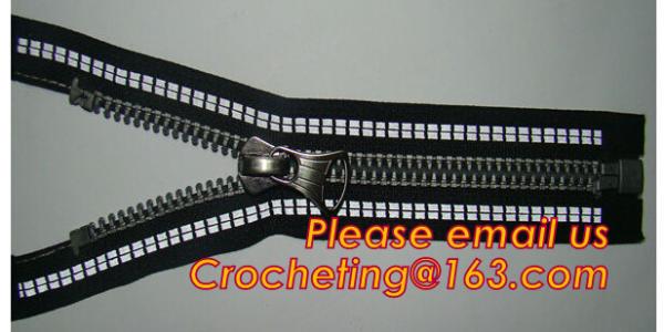 Early autumn brand new special metal zipper for fashionable garment designer zippers