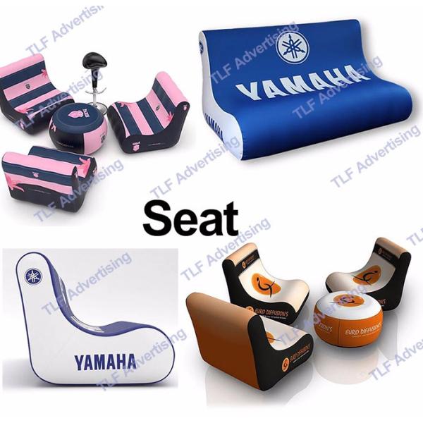 Small Inflatable Advertising Tent , Inflatable Tailgate Tent Commercial Grade Sewing Style