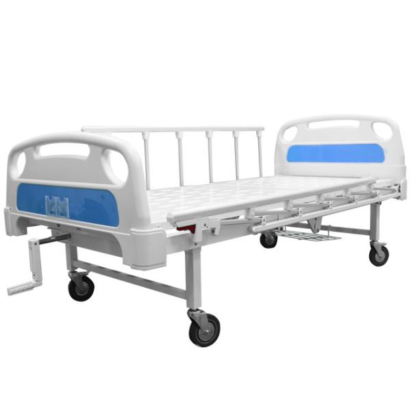 Economic Single Function Adjustable Medical Clinic Furniture Metal Folding Manual Patient Hospital Bed Manufacturers