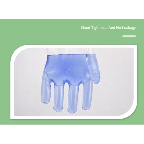 Прозрачные пластиковые перчатки для одноразового использования