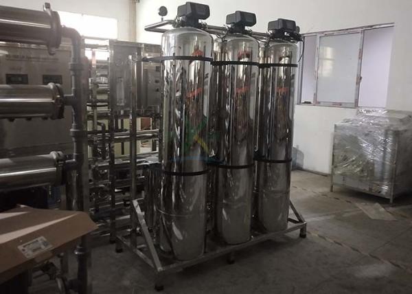 1000TPH Pre - Treatment Tank For Water Treatment Accessories SS304 SS316 Filter Sand Carbon Softener Tank