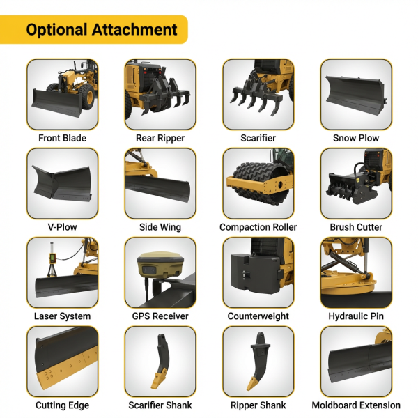 Cat 120g Used  Machine Motor Grader Engineering Construction Equipment