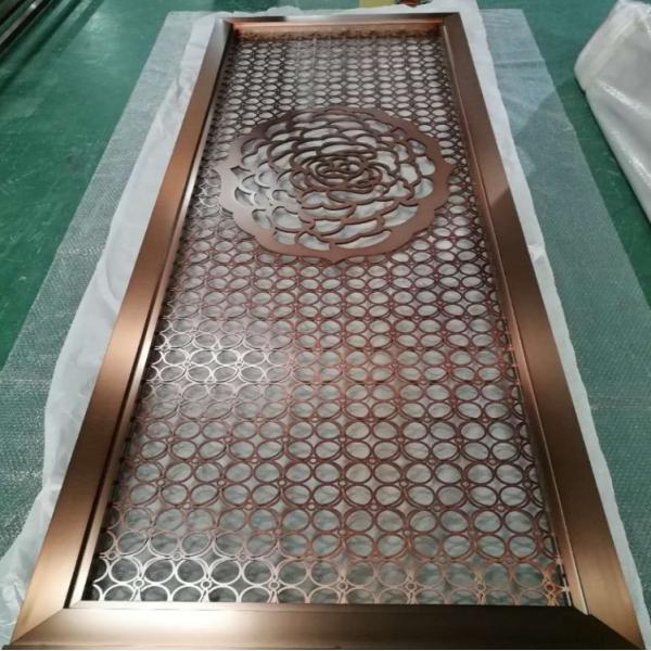 Tabique colgante de cobre amarillo del metal antiguo del estilo chino