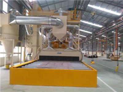 Q69 máquina de sopro contínua do tiro da placa de aço da série 3500mm