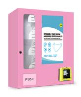 Assoalhos dobro da máquina de venda automática 4 da medicina do saneamento da montagem da parede