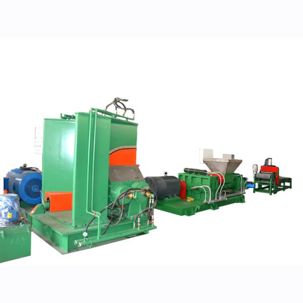 Automatic Grade Safety Green EPDM Rubber Granules Production Machine for Runway Flooring
