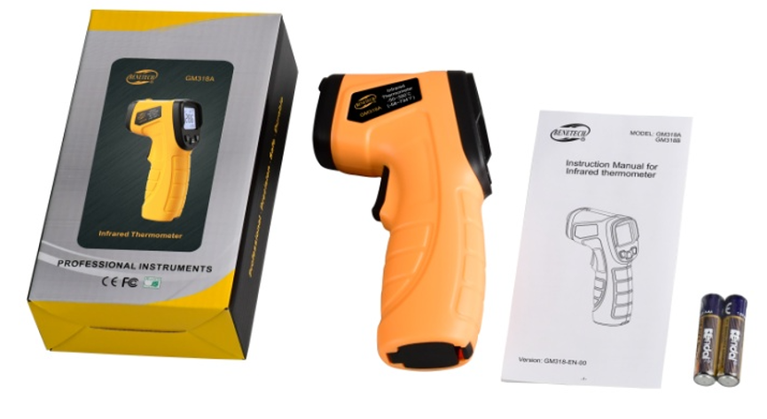 GM317A GM317B GM318A GM318B Digital Infrared Thermometer Without Contact