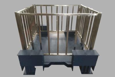 Steel Structure Custom Weighing Scale Livestock Weighing Scales 500kg-5000kg Capacity