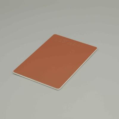 Brown Fireproof ACP Grade Aluminum Panel 3-7mm Acp Brushed Aluminum Composite Panel