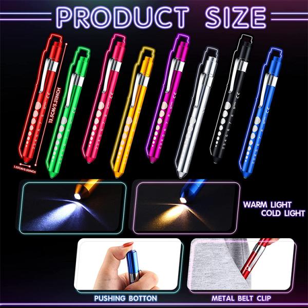 Yellow Light Medical Pen Torch Light for Nurse Students and Doctors by Manufacturers