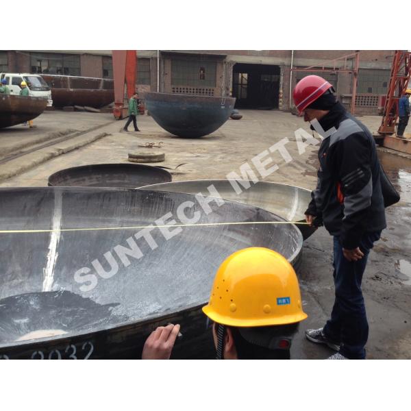 410S Martensitic Stainless Steel Pressure Vessel Clad Head for Distillation Tower