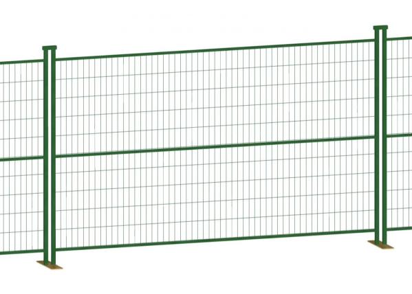 Portable Metal 8ft Tall Temporary Site Fencing With Powder Coating