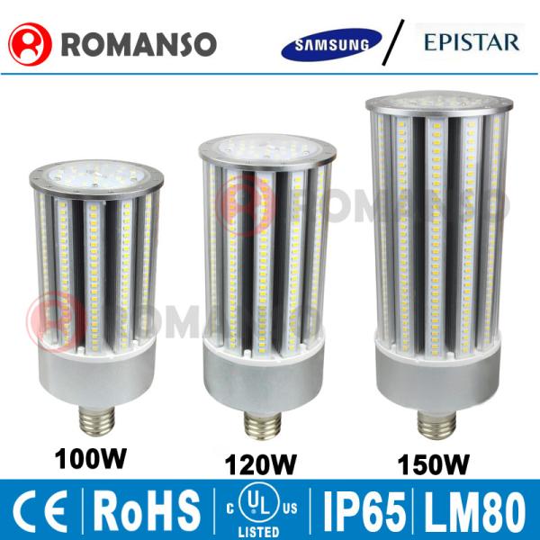 UL DLC Approval 120W High Power LED Corn COB Bulb Using Samsung LEDs