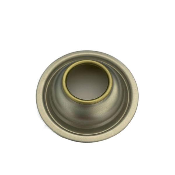 200 D52mm Aerosol Can Cone Tinplate Cylindrical Spray Can Components Cover