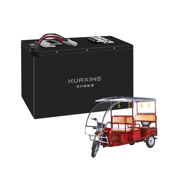 Electric Richshaw Three-Wheeled Cart Lithium Battery 48V 60V 72V LFP Battery Universal Standard