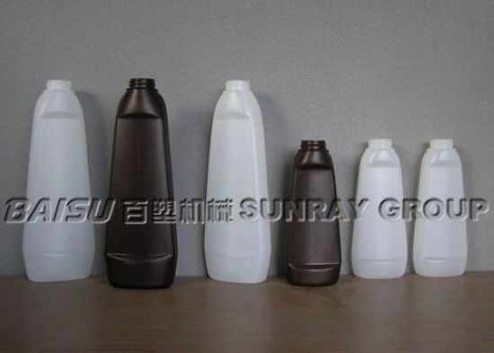 Medicine / Shampoo Bottle Small HDPE Blow Moulding Machine With Pneumatic System SRB70D-4