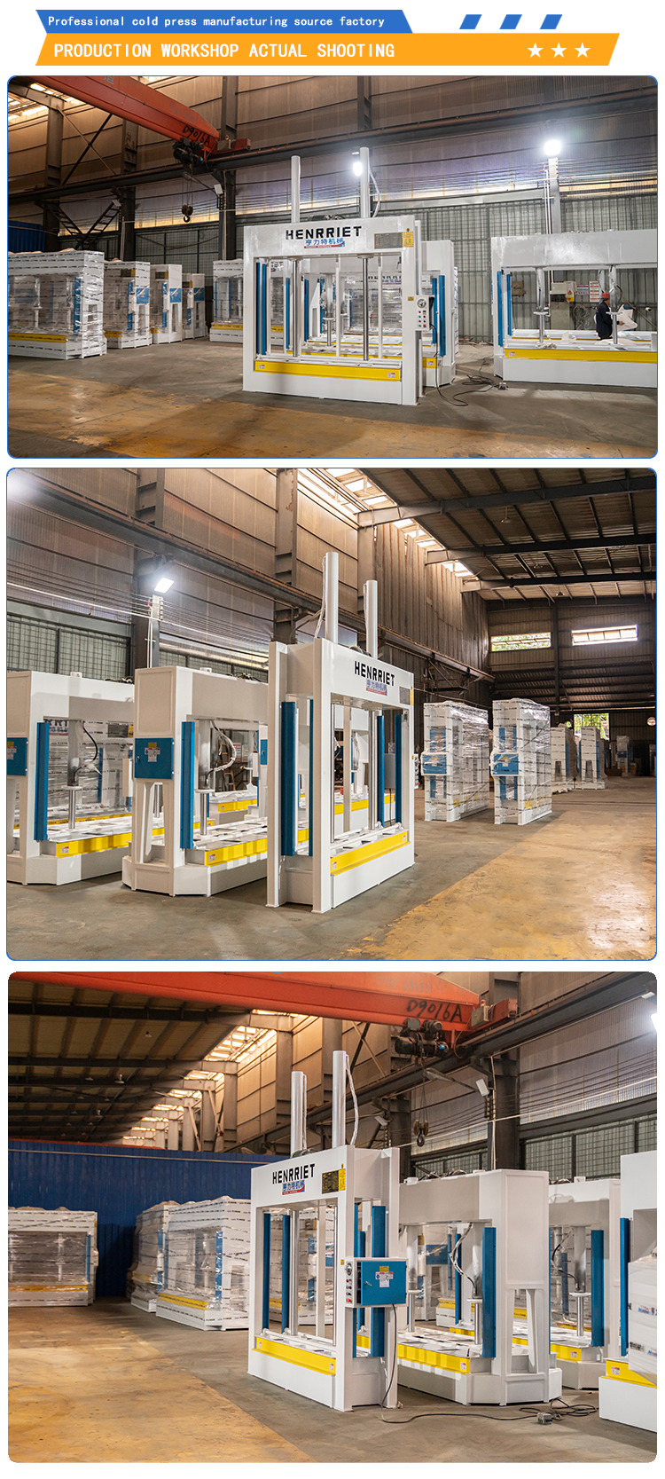 The 50 ton ship board cold press building materials factory mainly processes various materials used for pressing and producing ocean diamond board and ship rock wool board