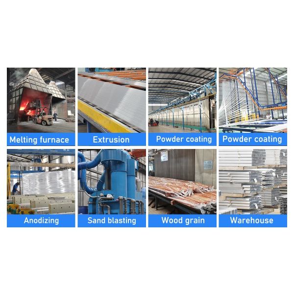 Heavy Duty Lifting Sliding Window Aluminium Profile Anodizing Black Matte