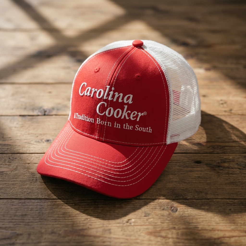 Adjustable Strapback Mesh Back Custom Trucker Cap Embroidery Style Design