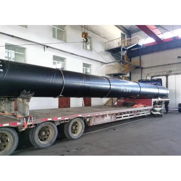 Automatic PLC Control 3LPE Coating Pipe Production Line with Shot Blasting for Oil Gas and Water Pipelines