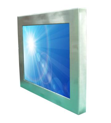 10,4” luz solar IP66/IP67 completo de aço inoxidável áspero exterior legível waterproof o computador do PC do painel do écran sensível