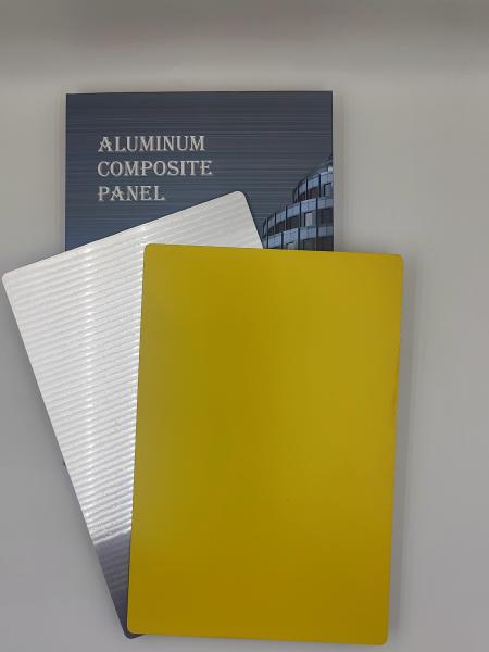 Fire Rated ACP Sheets Solid Color 0.4mm Aluminum For Fireproof Wall Applications