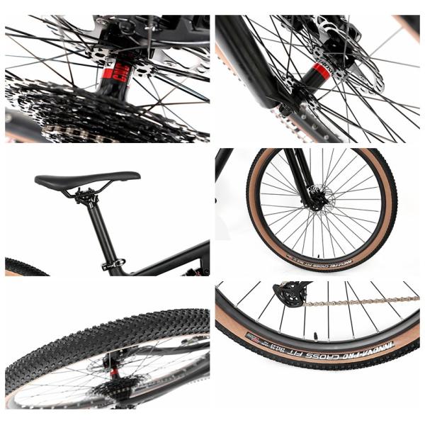 OVERLORD M6100 12S горного велосипеда подвеса волокна углерода 29er полный