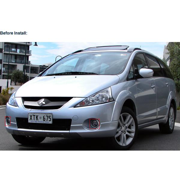 Mitsubishi Grandis car led light fog assembly daytime driving lights DRL