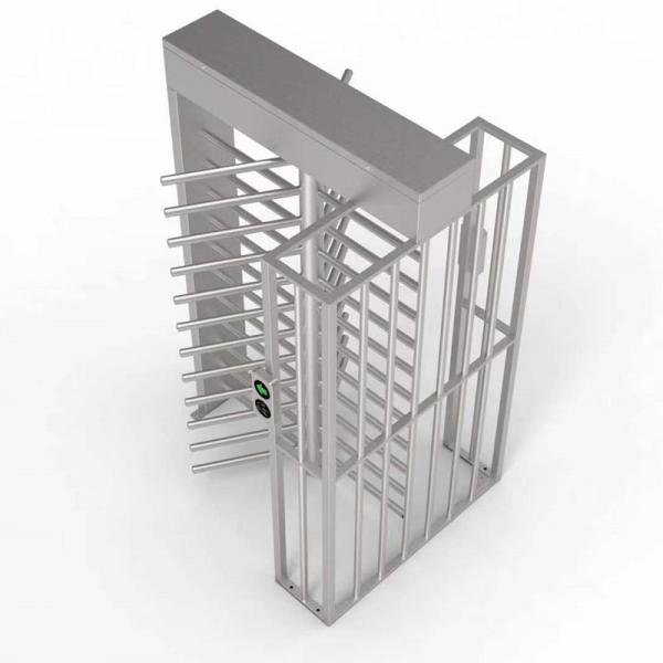 30-40 pessoas Min Biometric Full Height Turnstile 1500*1500*2300mm