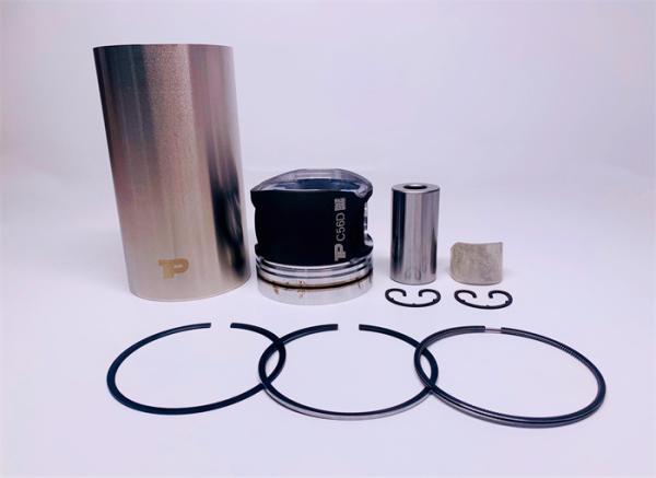6M2012 0425-C56D-6 Engine Cylinder Liner Kit For SDLG210 Marine Engine Parts C56D Gapless Piston Rings