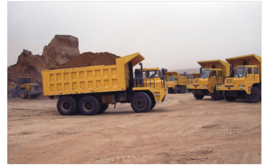 Professional 6x4 Heavy Duty Dump Truck , 50 Ton Dump Truck 336Hp For Mining