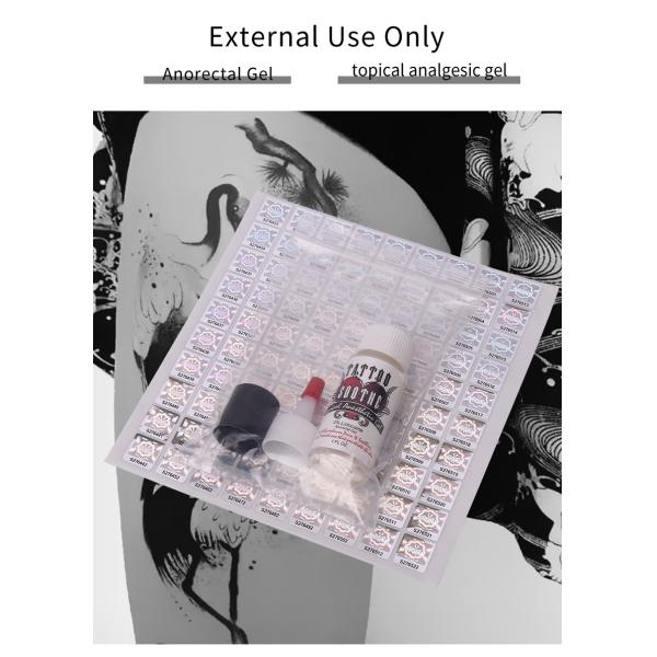 30g Bottle Soothe01 Numbing Gel Anesthetic Pain Relief for Tattoo and Permanent Makeup