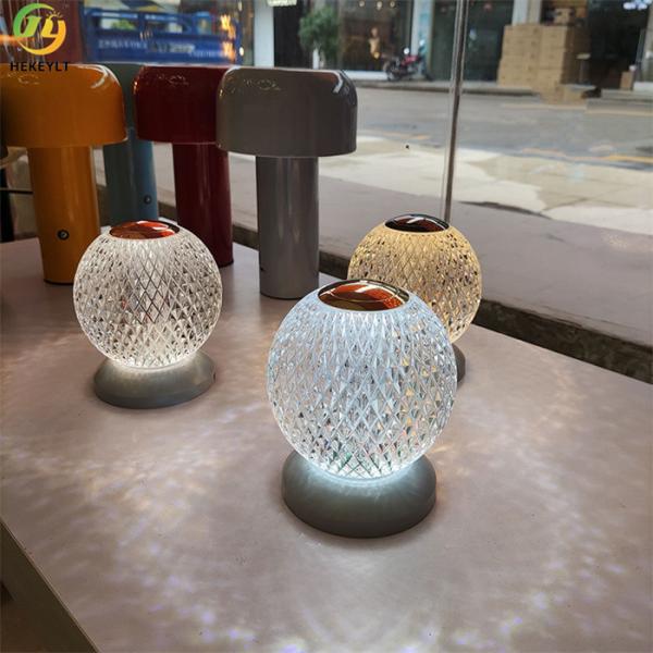 Настольной лампы ухода за больным спальни СИД USB света ночи луны беспроводной современные