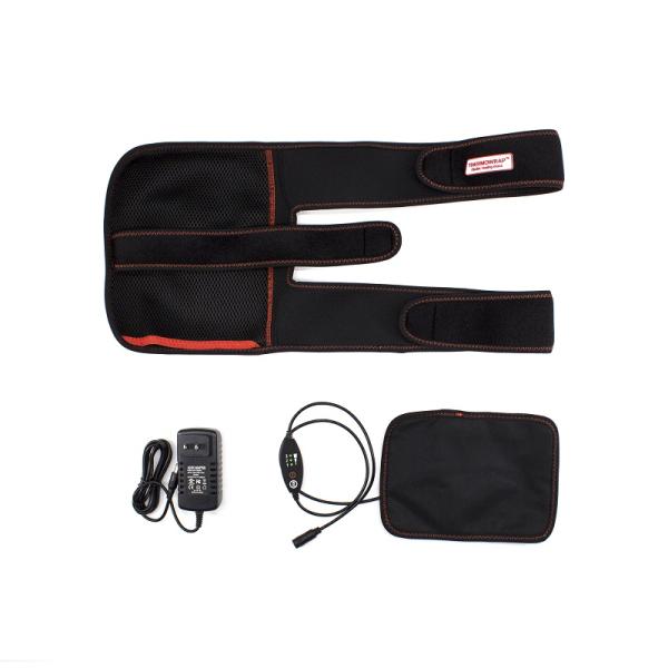 Cojín de calefacción eléctrico del FDA para el dolor de la rodilla, correa de la calefacción de la rodilla 12V