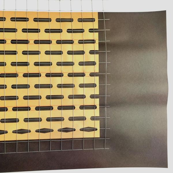 Durable Galvanized Welded Paper Backed Metal Lath With Kraft Paper