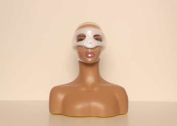 Vivid Gorgeous Eyes Wig Display Head Makeup Mannequin With Shoulders