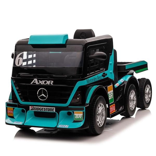 2022 Детская зеленая электромобиль с батареей для детей 12В/24В разрешенная езда на грузовике