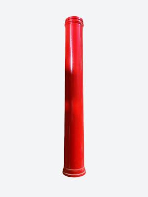 63HRC Concrete Boom Pipe Dual Layered Dual Pipes 150 To 125 X 1200 Reducer