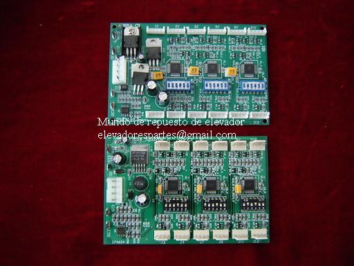 La placa  para OTIS elevador RS14-3