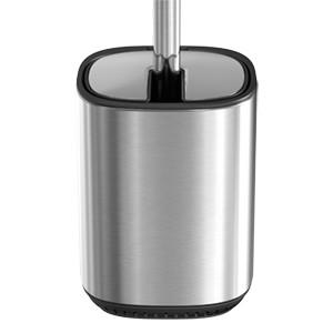 Fashion Steel Toilet Cleaning Brush And Holder With Contemporary Design