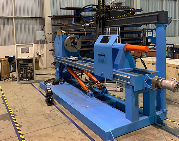 5MPa 5000mm Automatic Welding Machine For Hydraulic Cylinder