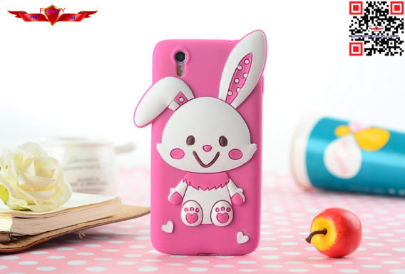 Hot Selling 100% Brand New Rabbit Cartoon Silicone Cover Case For Lenovo S960 Multi Color