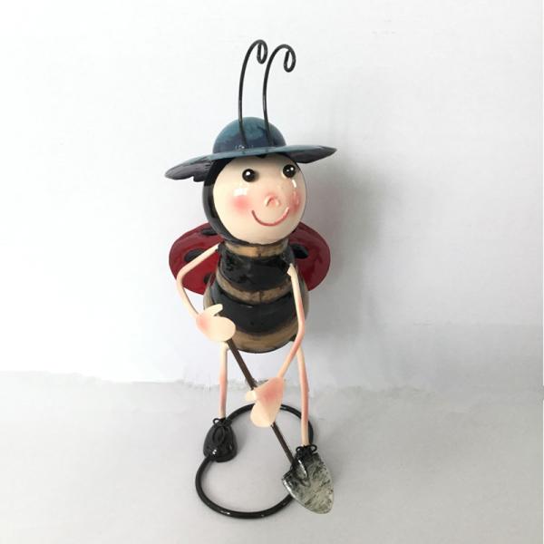 Пчелиный орнамент Высокая устойчивость к погодным условиям Металлические садовые украшения Добавьте природу к своему саду