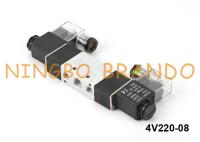 tipo válvula de solenoide pneumática 4V220-08-DC24V DC24V de 4V220-08 Airtac
