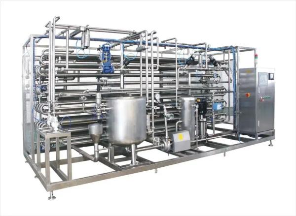 2t/H chapeiam o tipo máquina do esterilizador de UHT para a produção de leite